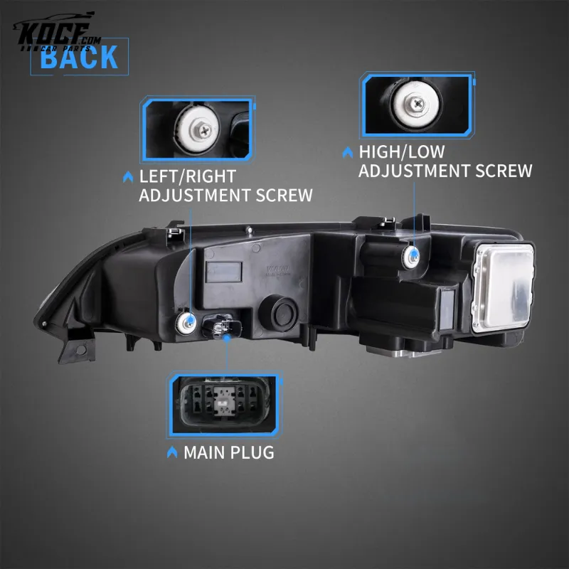LED Headlights For Mazda 6 2002-2008 First Gen (GG1) Fit Factory Halogen headlights